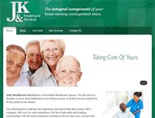 Tablet Screenshot of jkhealthcare.com